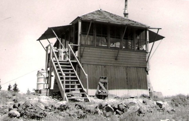 Soda Mountain Lookout - 1959