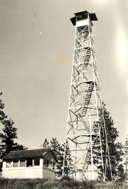Fox Butte Lookout - 1942