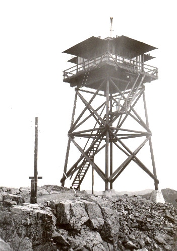 Seth Bullock Lookout - 1941