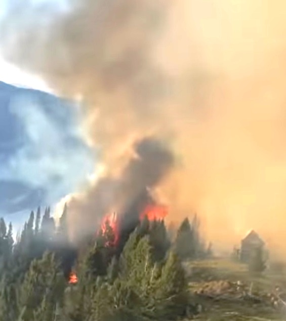 Moose Fire - July 25, 2022